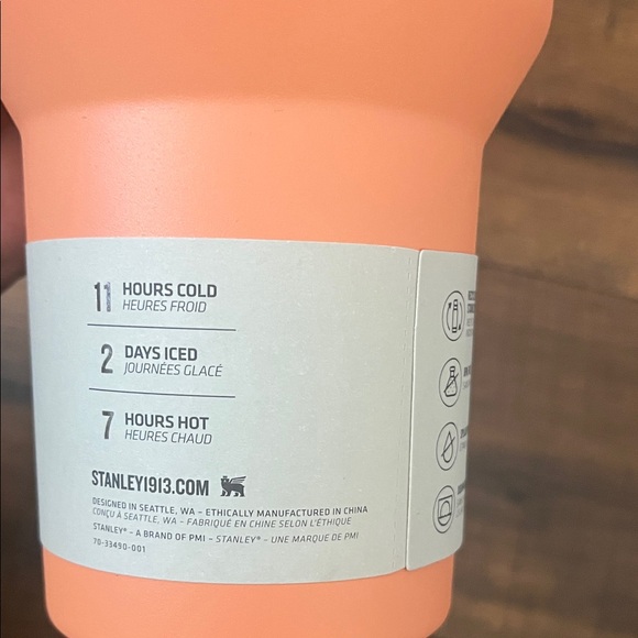 BRAND NEW Nectarine Stanley 40oz Quencher H2.0 - Picture 6 of 8